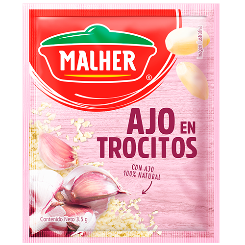 MALHER De La Huerta Ajo en Trocitos Ristra 3.5g
