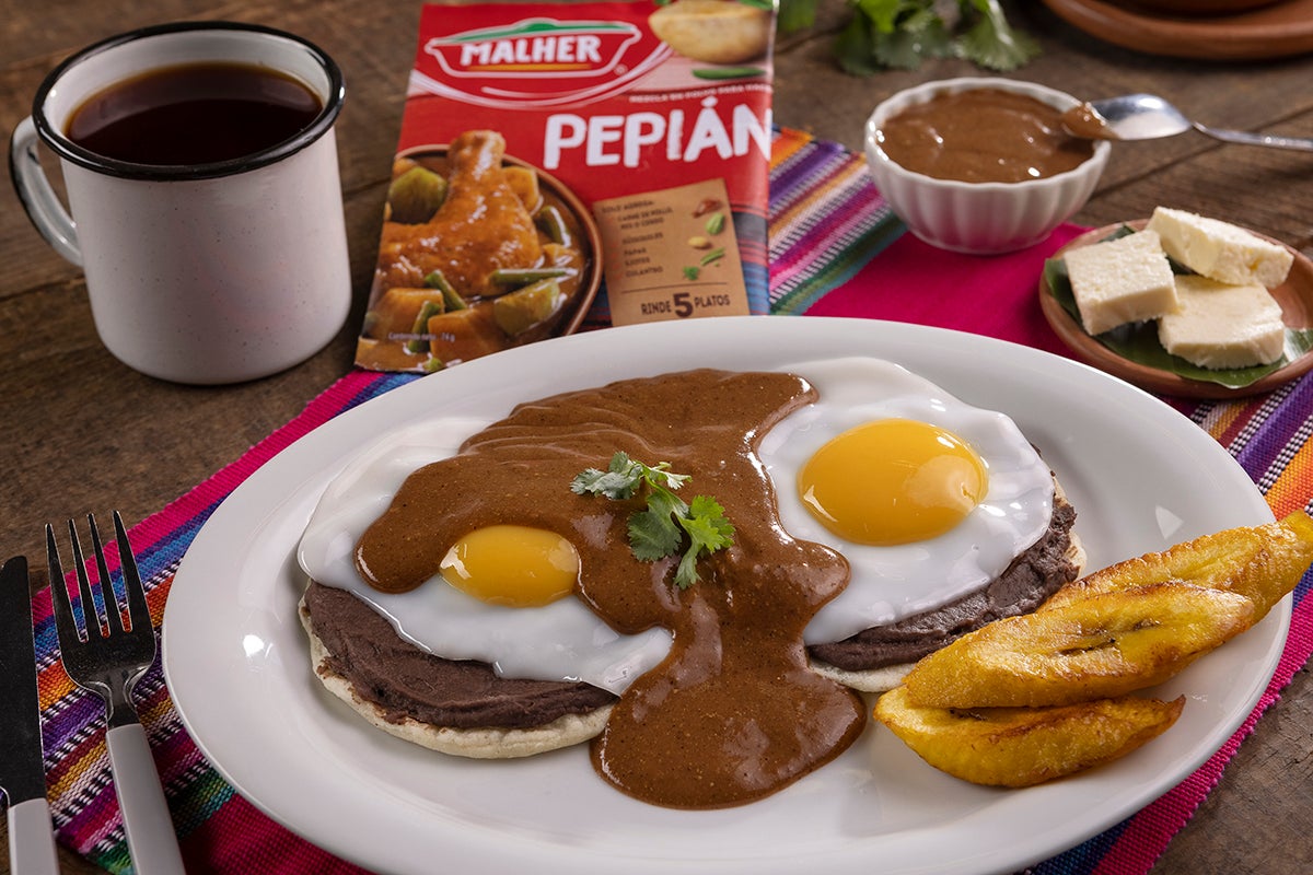 Huevos Montados Al Pepián Huevos Montados Al Pepián