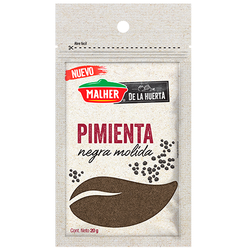 MALHER DLH Pimienta Negra Ziploc