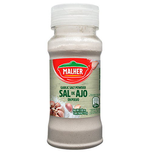 MALHER De La Huerta Sal de Ajo Bote 110g