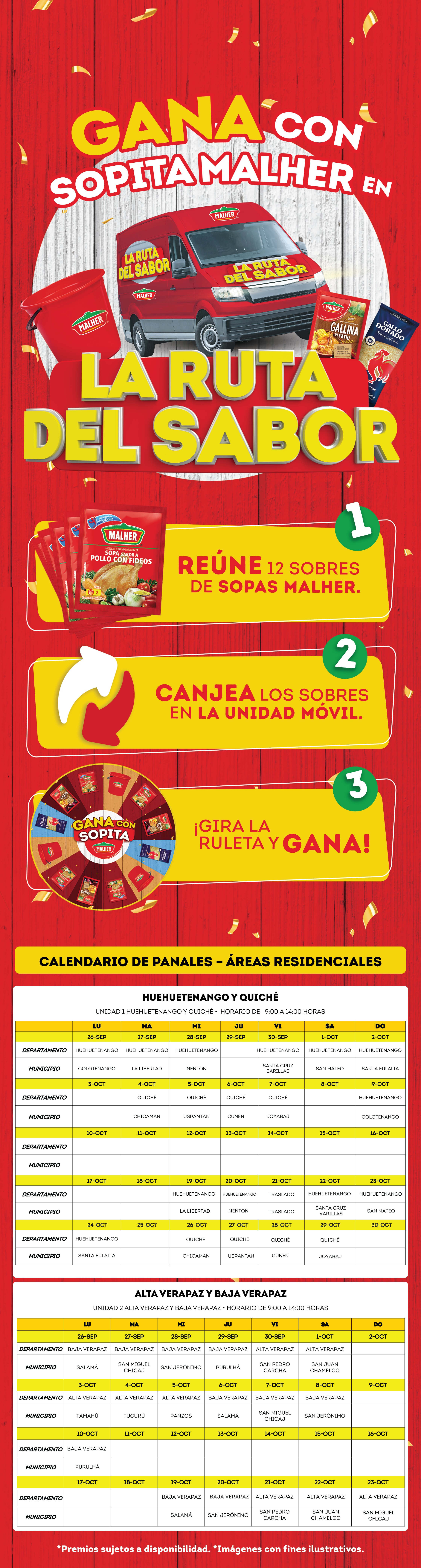 Promociones Especiales | Malher