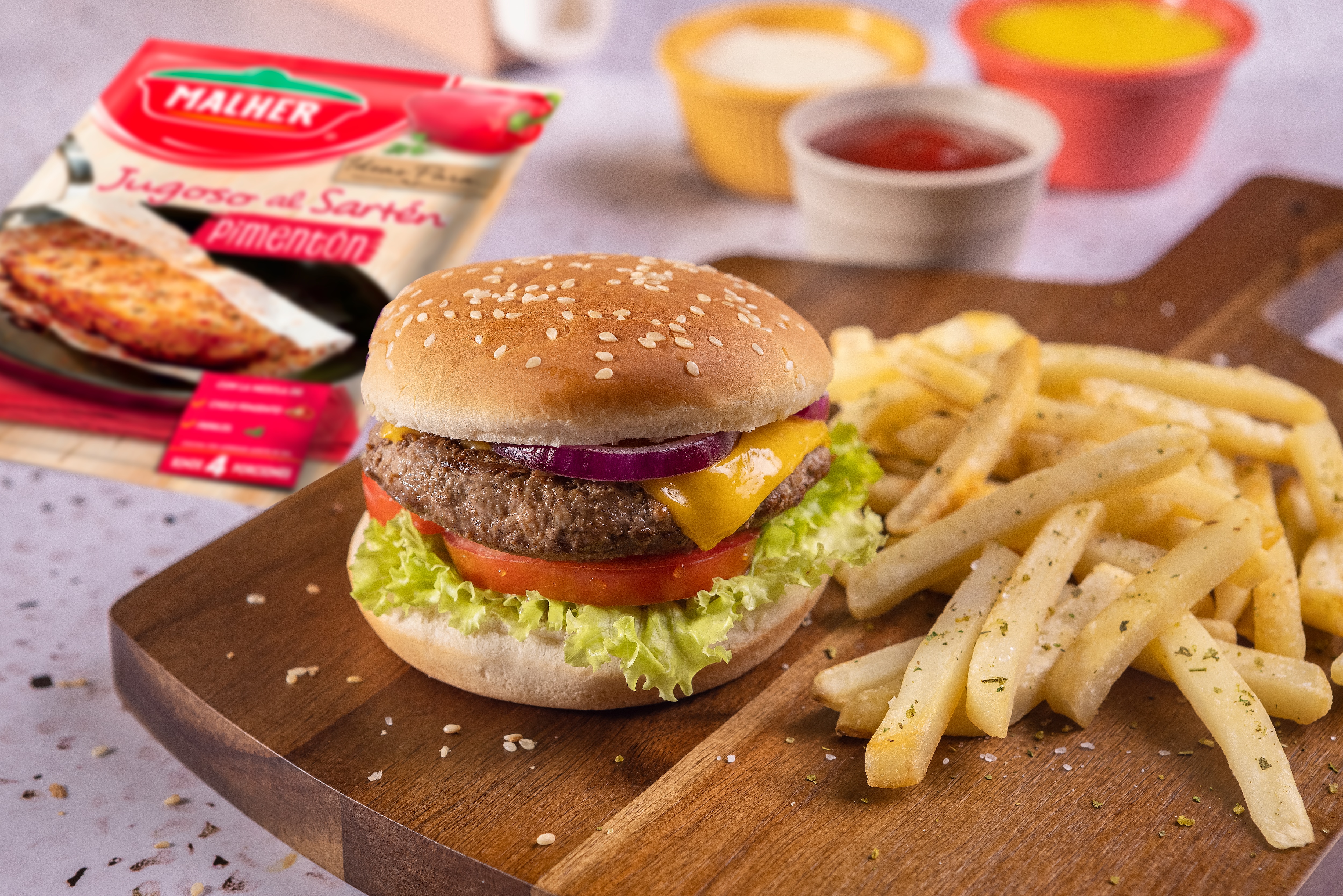 hamburguesa jugoso al sartén hamburguesa jugoso al sartén malher
