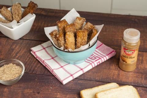 receta Palitos de canela y azúcar malher
